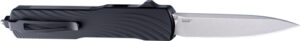 HOGUE COUNTERSTRIKE AUTO 3.35" - OTF DROP POINT G10 TUMBLED BLK