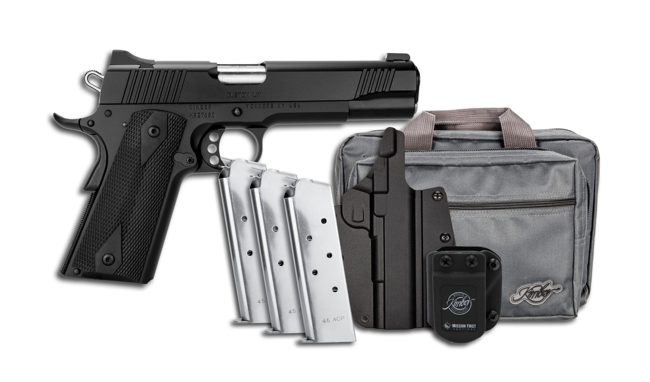 Kimber Custom LW Club Bundle .45 ACP Pistol