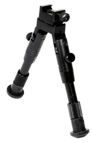 UTG Shooter's SWAT Bipod - Matte Black 6.2-6.7 Inch