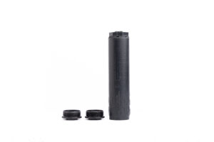 HUXWRX Flow Range 36 Ti Black Titanium Suppressor