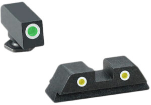AmeriGlo GL115 Classic Tritium Sight Set for Glock