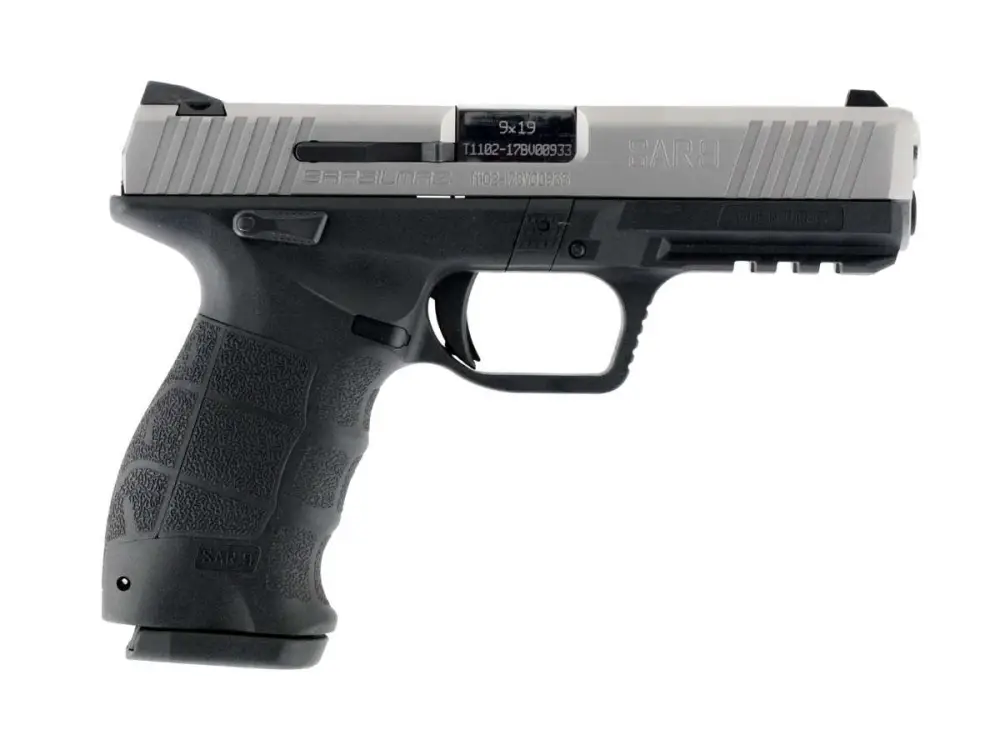 SAR9 Stainless Steel 9mm Semi-Auto Handgun