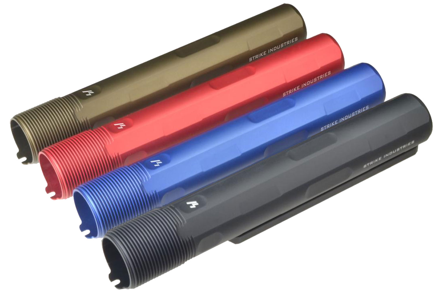 Strike Industries AR-15/AR-10 Red Buffer Tube