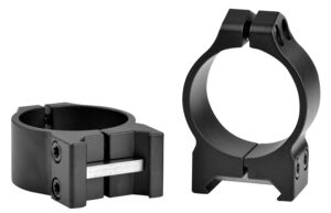 Warne Maxima 30mm Low Scope Rings - Matte Black