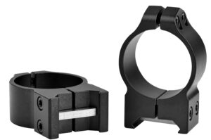 Warne Maxima 30mm Medium Scope Rings - Black