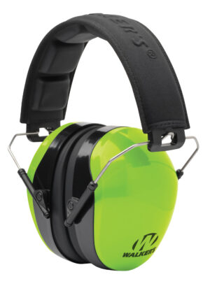 Walker's Passive Earmuffs 26 dB Lime Green/Black