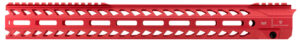 Strike Industries 17" Red M-LOK AR-15 Handguard