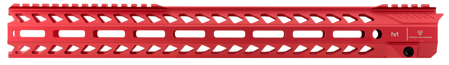 Strike Industries 17" Red M-LOK AR-15 Handguard