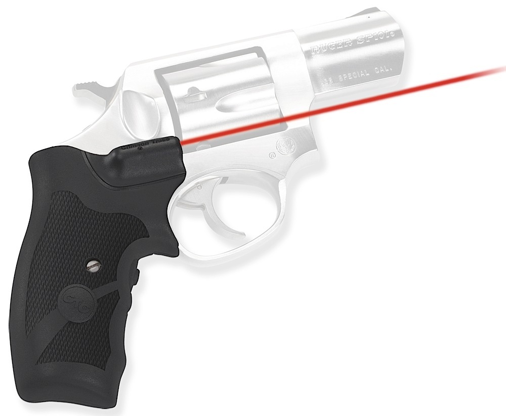 Crimson Trace Lasergrips for Ruger SP101 - Red Laser