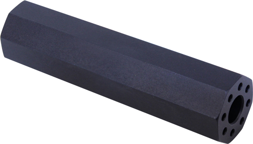 Guntec USA AR15 Fake Suppressor 4.5" 1/2x28 Threads Black