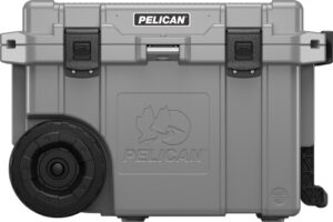 Pelican 45 Quart Heavy Duty Wheeled Cooler - Graphite