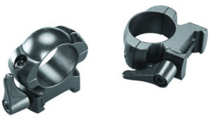 Weaver 49326 Lever Lok 1" High Matte Black Scope Ring