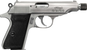 Walther PP .32 ACP Stainless Semi-Auto Handgun