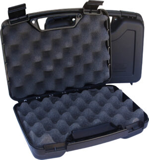 MTM SS-2500 Single Handgun Case - Black Polypropylene