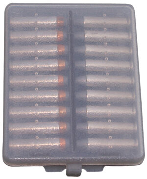 MTM Case-Gard W18941 Ammo Wallet  Handgun 380 ACP/9mm Luger 18rd Clear Smoke Polymer