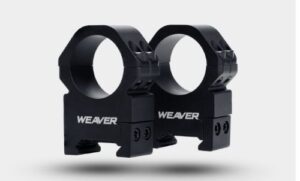 Weaver 48383 Precision Black Aluminum 1" Scope Mount