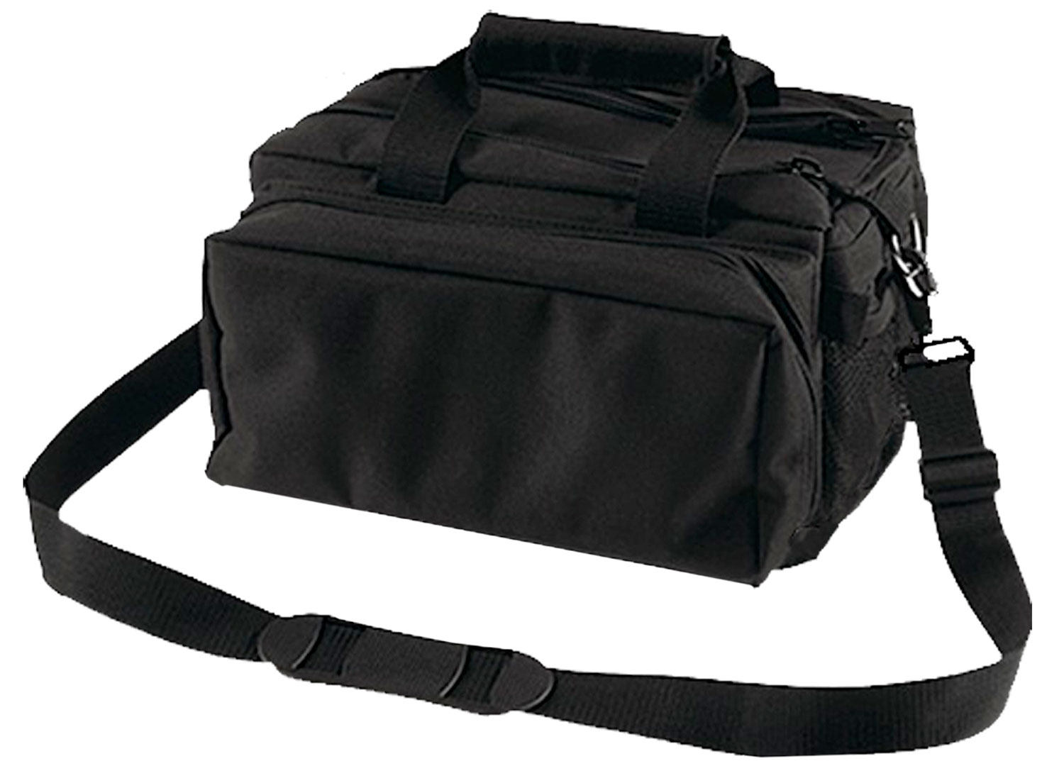 Bulldog Deluxe Range Bag - Water-Resistant Black Nylon