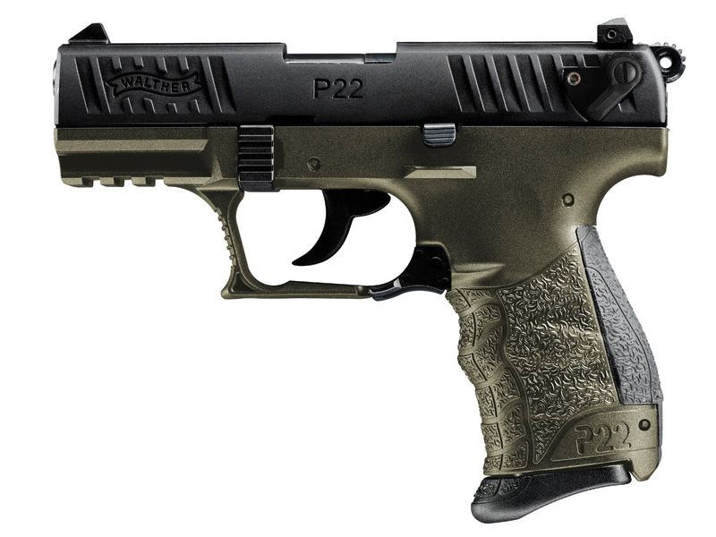 Walther P22Q .22LR Semi-Auto Pistol with 10-Round Mag