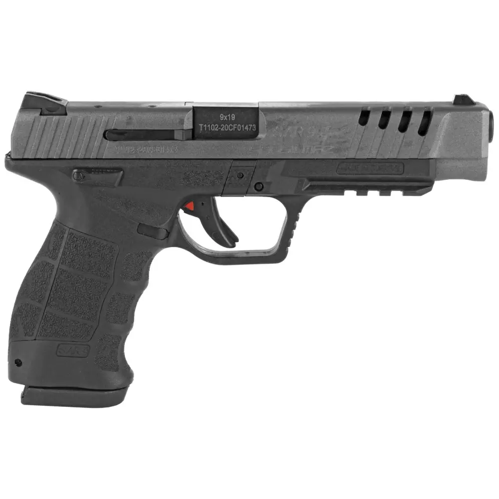 SAR USA SAR9 Sport Platinum 9mm Pistol - 17+1 Capacity