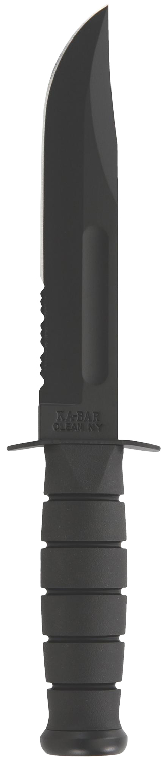 KA-BAR 7" Serrated Fighting/Utility Knife with Sheath