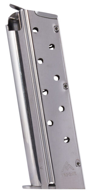 Mec-Gar 1911 Government 9mm 9-Round Nickel Magazine