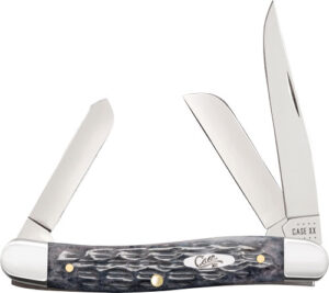 Case Knives Pocket Worn Gray Bone Stockman Knife