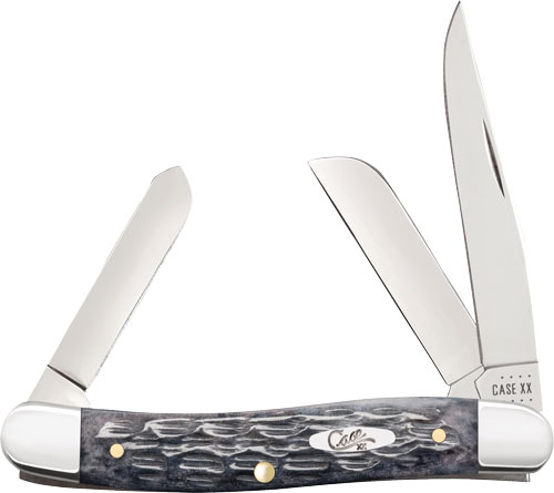 Case Knives Pocket Worn Gray Bone Stockman Knife