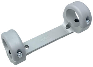 DNZ Game Reaper-Ruger Scope Mount 1" Silver Combo