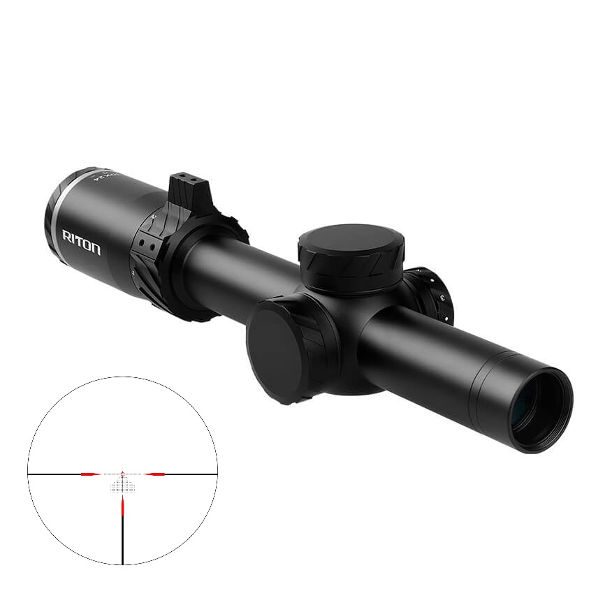 Riton Optics 5 Tactix 1-10x24 FFP MIL Scope
