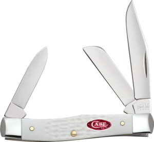 Case Medium Stockman White SparXX Pocket Knife