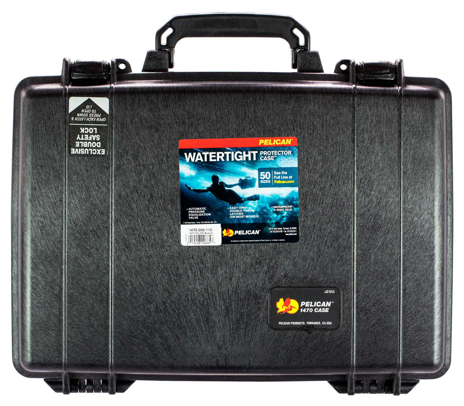 Pelican Protector Laptop Case Black 16" Polymer