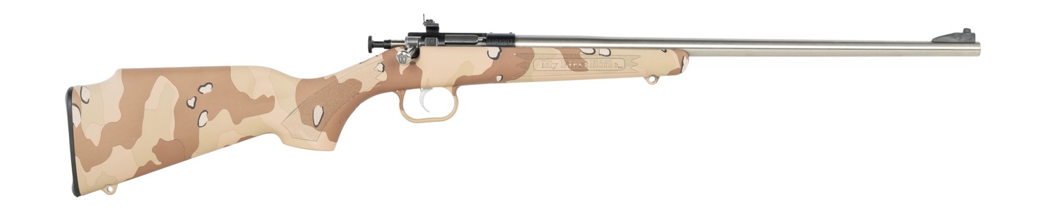 Davey Crickett 22LR Bolt Action Rifle Camo