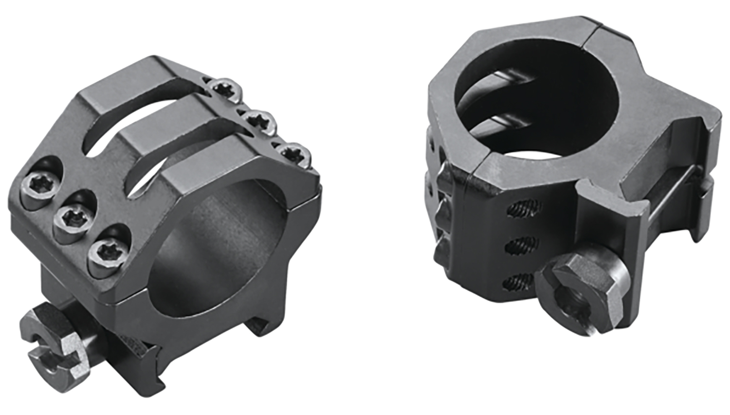 Weaver Tactical Six-Hole Skeleton Rings 1" Medium