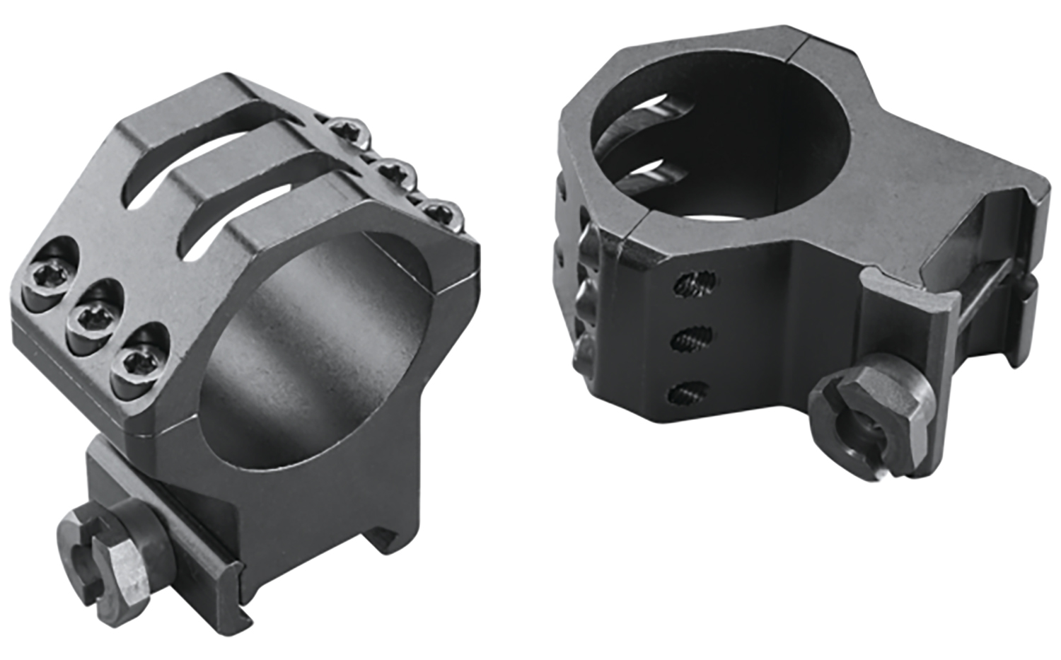 Weaver Tactical Six-Hole Skeleton Rings 30mm Extra High