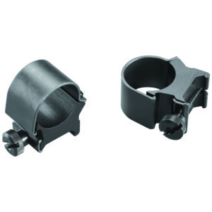 Weaver Detachable Top Mount Rings 1" High - Black