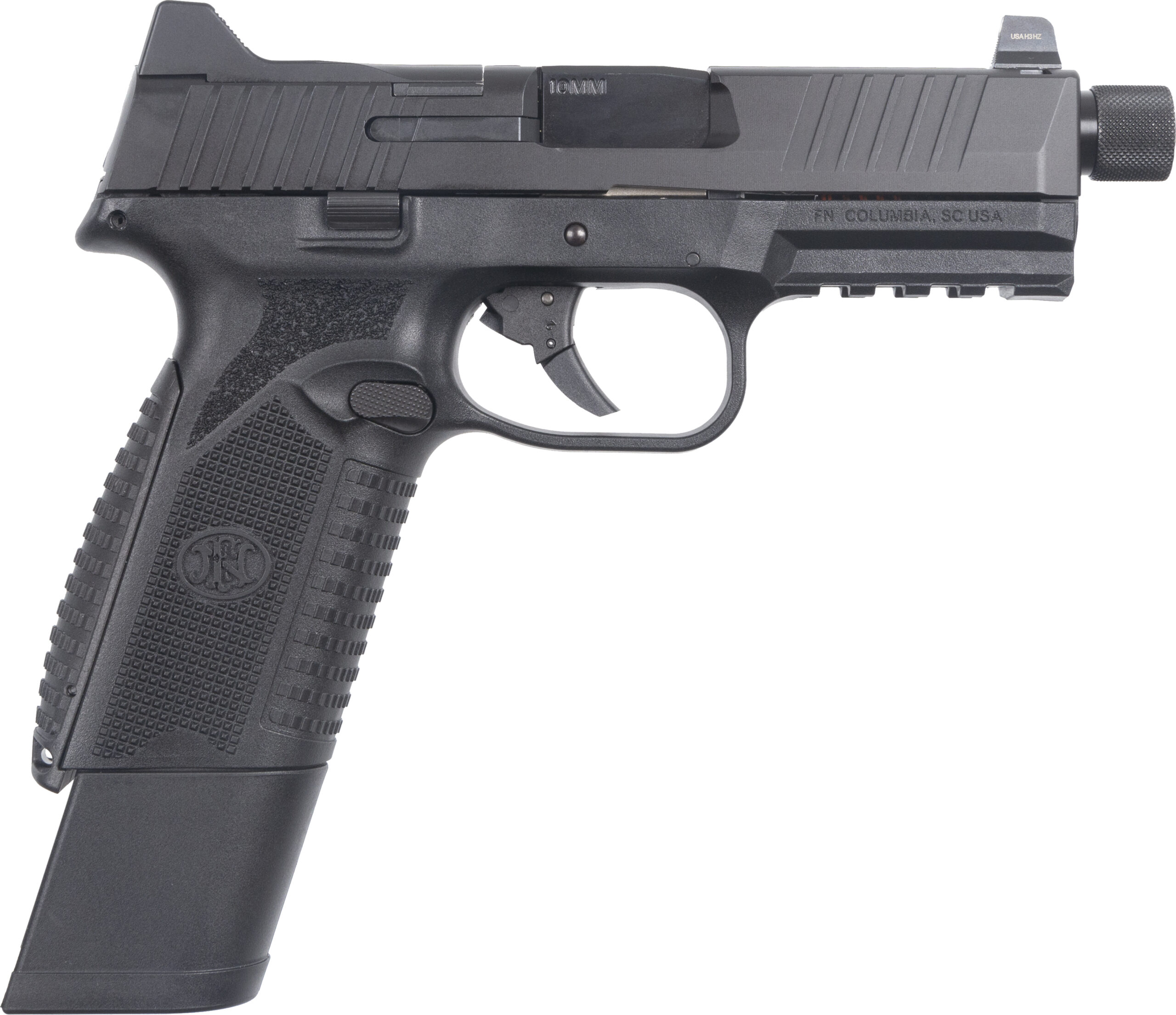 FN 510T 10mm Semi-Auto Pistol - Black