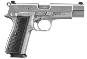 FN High Power 9mm Stainless Steel Semi-Auto Pistol