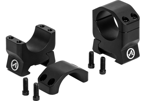 Athlon Armor 1" Medium Scope Rings - Black
