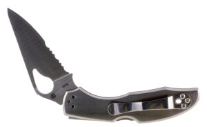 Spyderco Byrd Meadowlark 2 Part Serrated Folding Knife