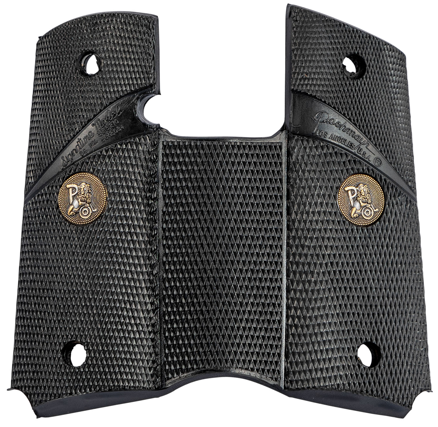 Pachmayr Signature Grip for Colt Officer - Black Rubber