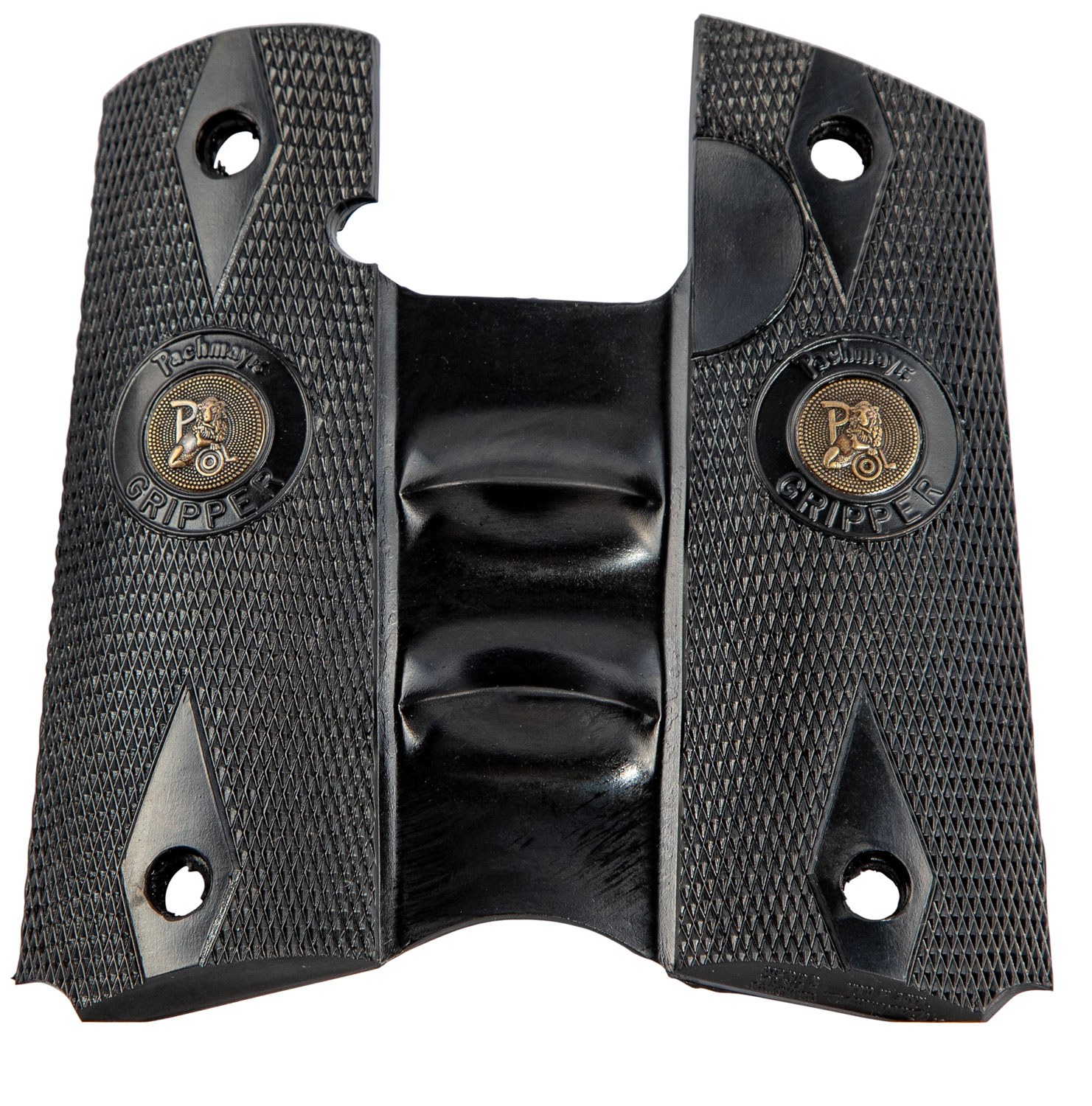 Pachmayr Signature 1911 Grip Checkered Black Rubber