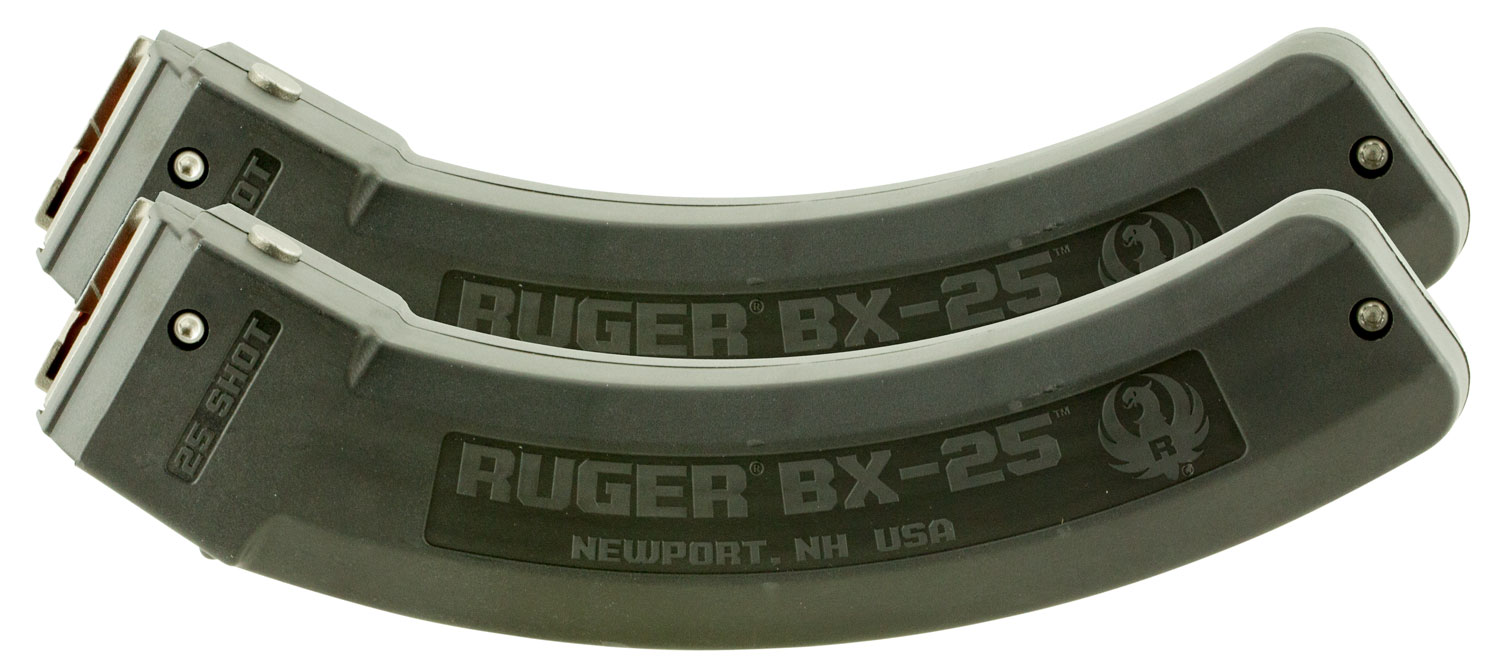 Ruger BX-25 25rd Magazine 2-Pack for 10/22 Rifles