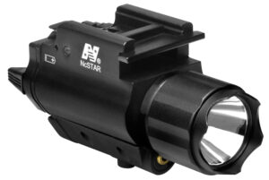 NcStar AQPFLS 200 Lumens Flashlight & Red Laser Combo