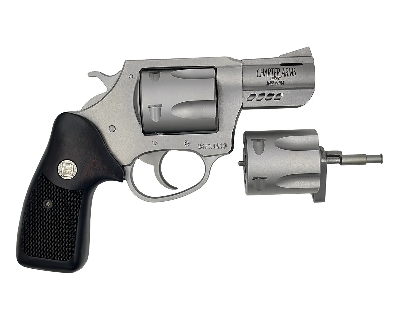 Charter Arms Double Dog Stainless Revolver 2.2"