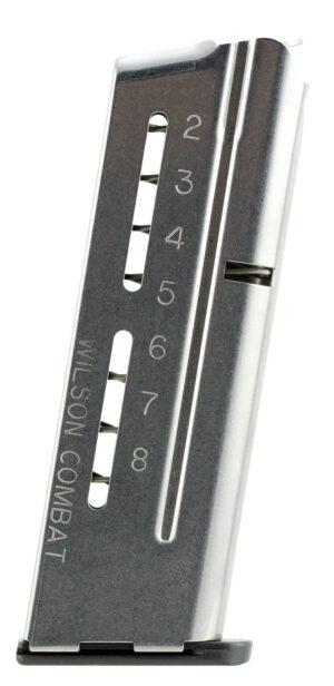 Wilson Combat 9mm 1911 ETM Magazine - 8 Round Stainless Steel