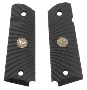 Wilson Combat Starburst 1911 G-10 Grip Panels - Black