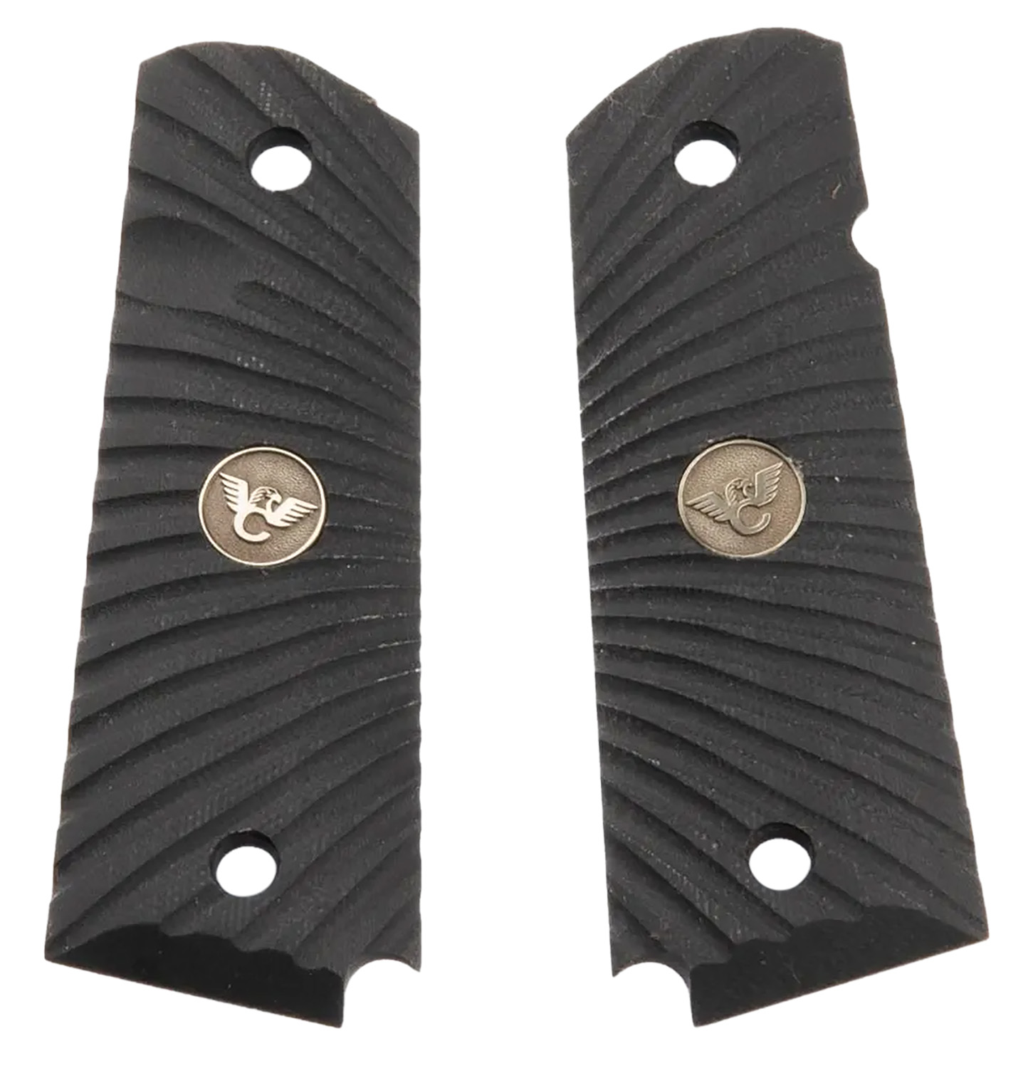 Wilson Combat Starburst 1911 G-10 Grip Panels - Black