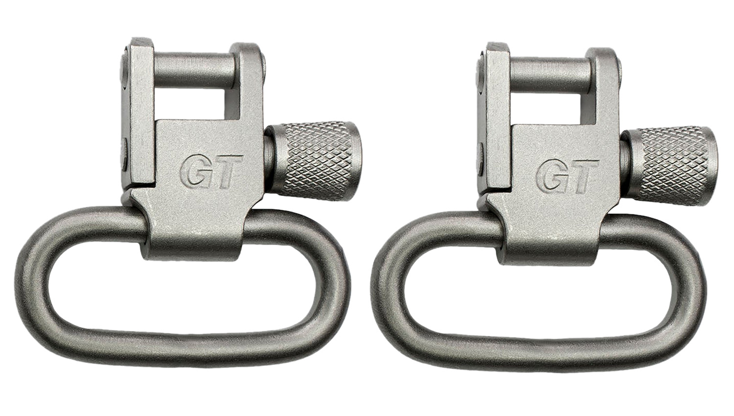 GrovTec GTSW03 Locking Rifle Swivel Satin Nickel