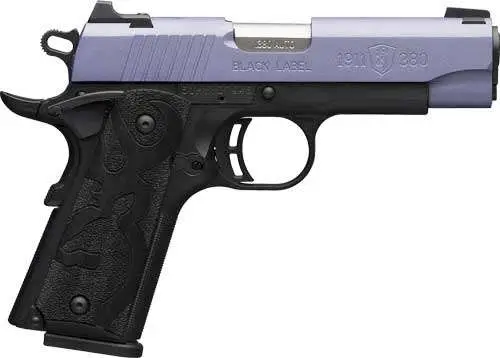 Browning 1911-380 Black Label Orchid .380 ACP Pistol