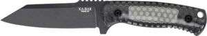 KA-BAR Les George Reverse Tanto Knife 4.6" with Sheath
